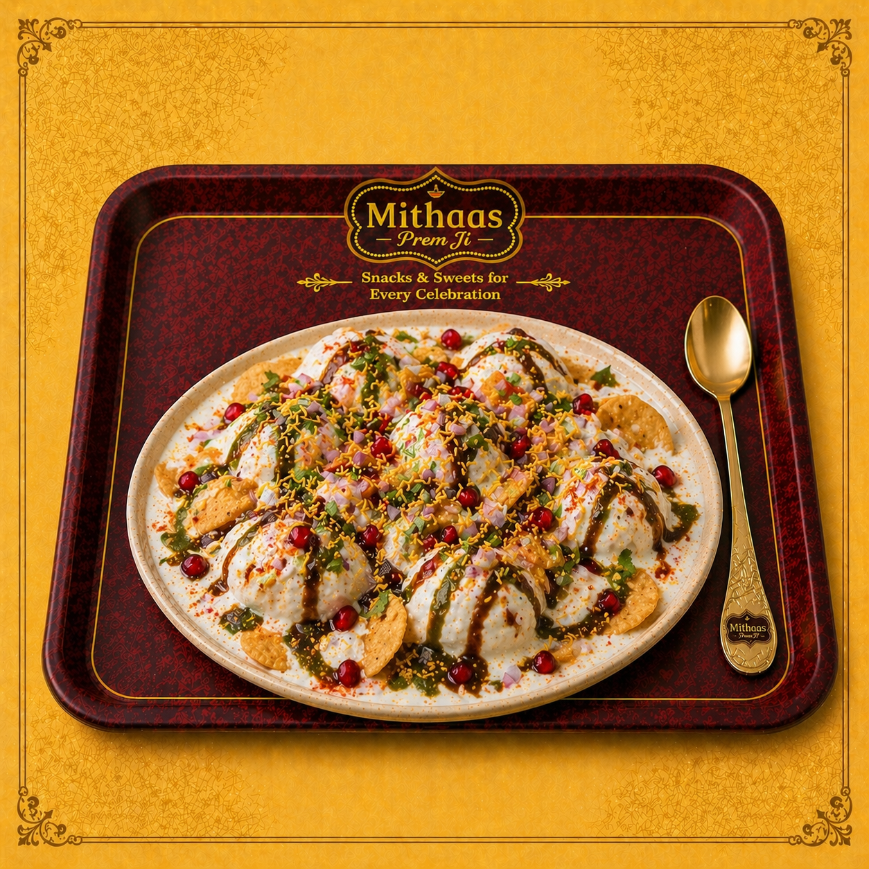 Dahi Bhalle Papdi Chaat